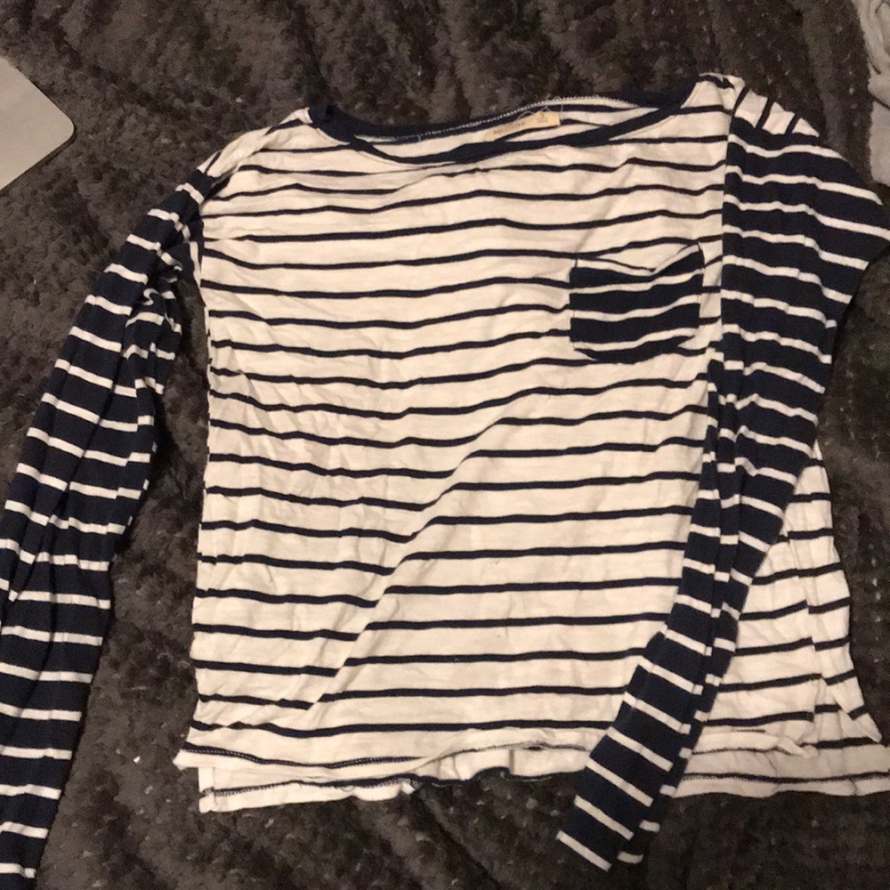 Long sleeve striped shirt